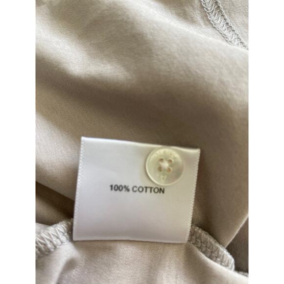 ARI8TO Aristo Eighteen‎ Beige White Collared Golf Shirt Sz XL - Picture 8 of 9